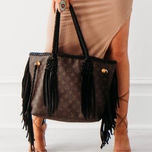 revamped LV fringe purse
